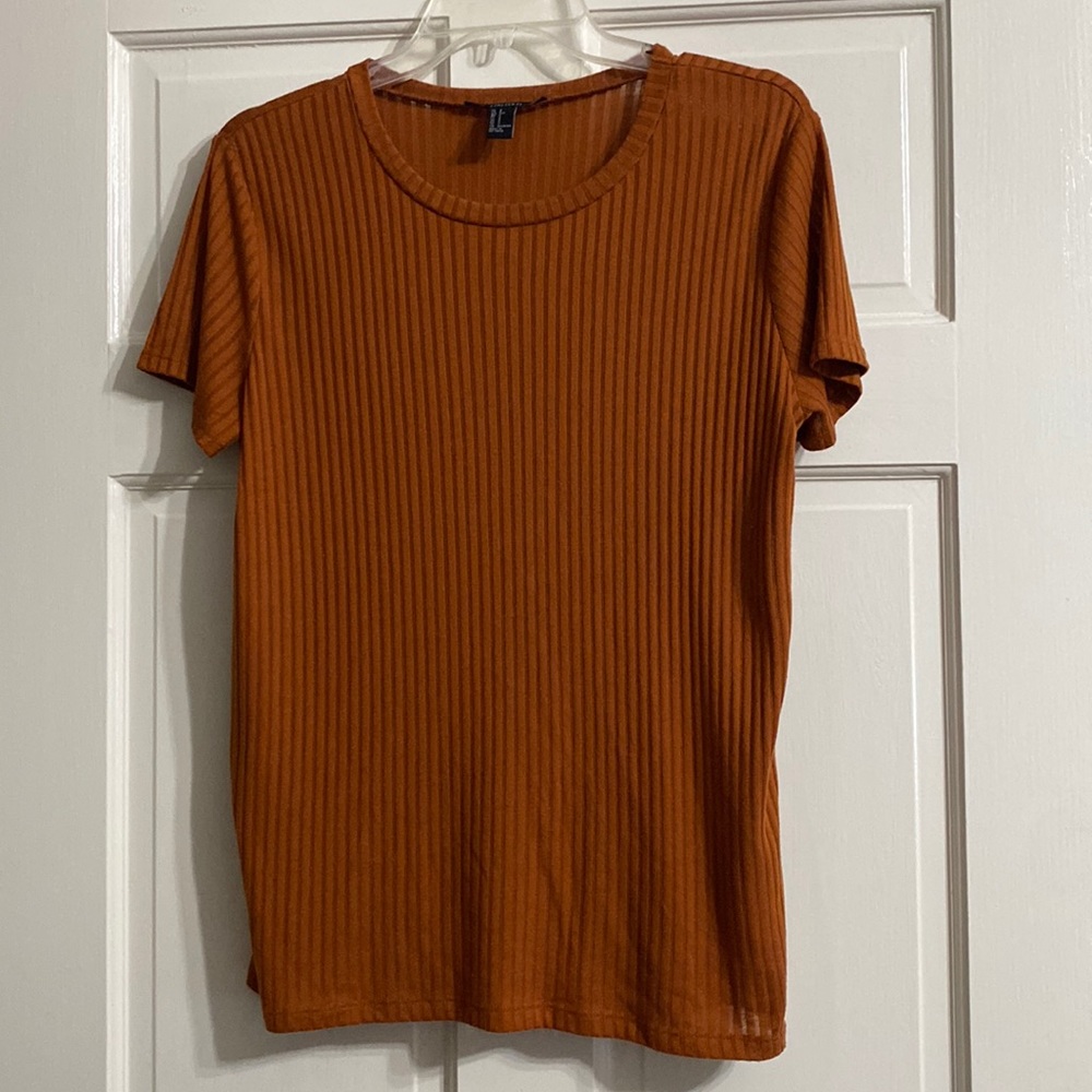 Burnt orange shirt